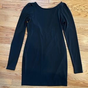 Elizabeth & James Black Dress